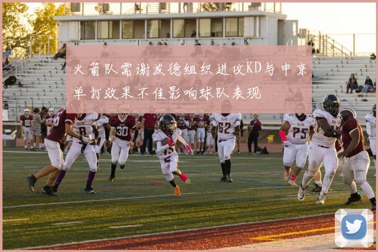 火箭队需谢泼德组织进攻KD与申京单打效果不佳影响球队表现